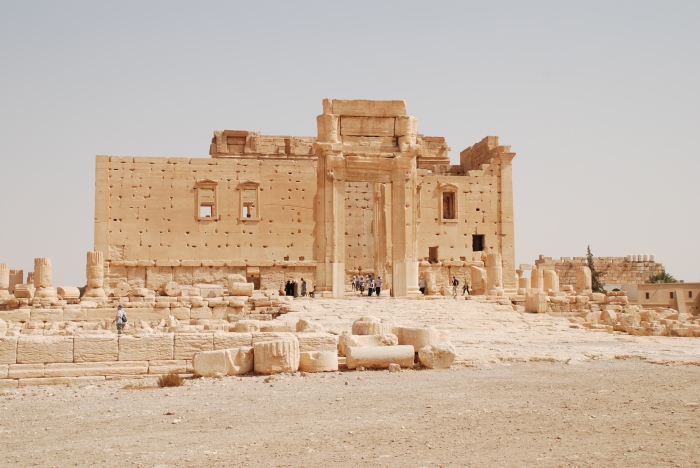 Vista del Templo de Palmira