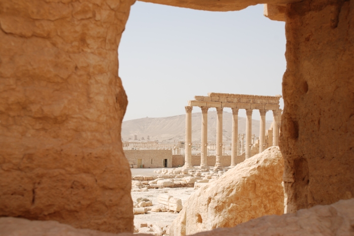 Vista de Palmira